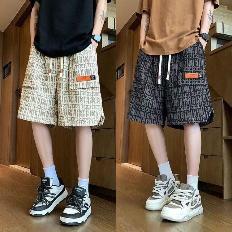 美式工裝五分褲