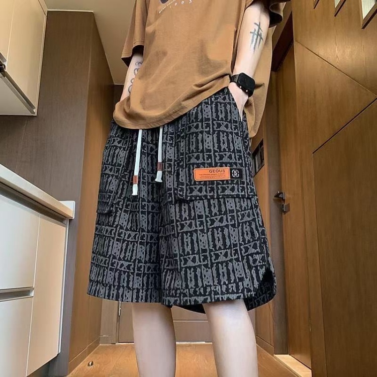 美式工裝五分褲